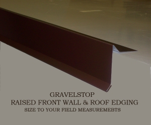 Gravelstop Raised Wall & Roof Edging from JML Architectural Sheet Metal