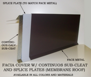 Facia Cover w/ Continuous Sub Cleat from JML