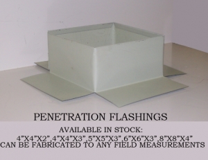 Standard 4”x4”x4”, 4”x4”x3”, 5”x5”x3”, 6”x6”x3”, 8”x8”x4” or size to field measurements.