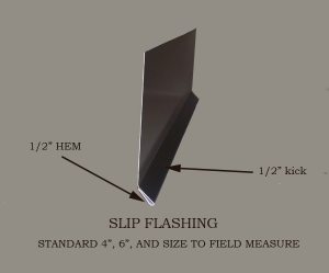 Standard sizes 4”, 6” and size to field measurements.